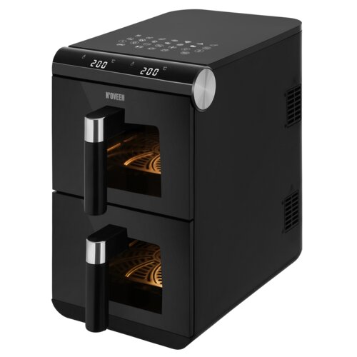 Air Fryer Frytkownica beztłuszczowa NOVEEN AF5050 DoubleCrisp X-LINE 11 L z podwójnym koszem