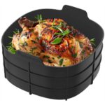 Air Fryer Frytkownica beztłuszczowa TURBOTRONIC TT-AF210 Czarny 3.5l 6 automatycznych programów