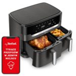 Air Fryer Frytkownica beztłuszczowa TEFAL Dual Easy Fry XXL EY942HE0 11l z podwójnym koszem