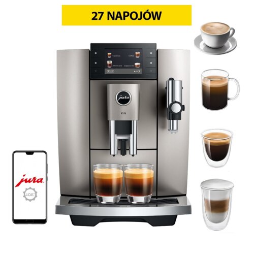 Ekspres JURA E8 Midnight Silver (ED)
