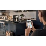 Ekspres SIEMENS EQ700 TP713R19 Czarny (Cold Brew) sterowanie przez aplikacje HomeConnect z filtrem