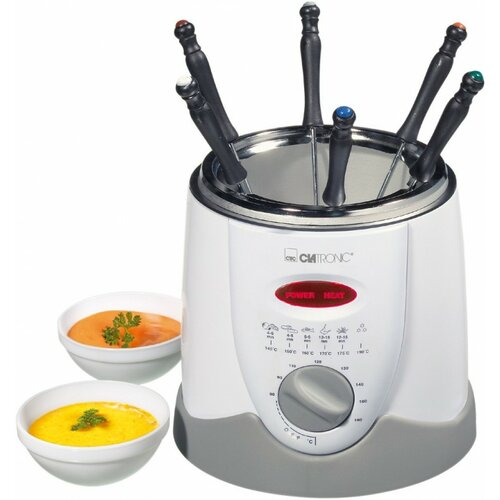 Frytkownica CLATRONIC FFR 2916 1l z funkcją i akcesoriami do fondue