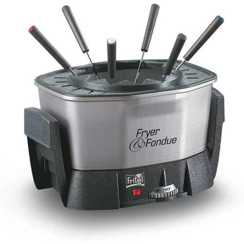 Frytkownica FRITEL FF1400 1.5l z funkcją i akcesoriami do fondue