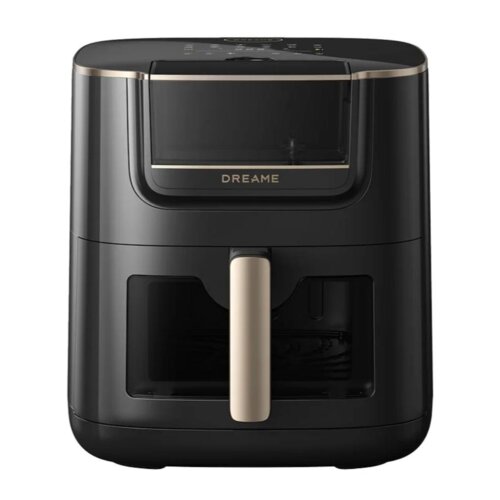Air Fryer Frytkownica beztłuszczowa DREAME AF30 Czarny 7l z okienkiem do obserwacji postępów gotowania