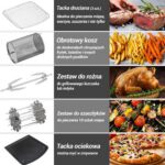 Air Fryer Frytkownica beztłuszczowa TESLA AirCook Grill QG800