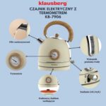 Czajnik KLAUSBERG KB-7906 Beżowy