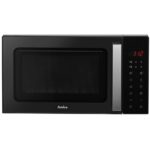 Kuchenka mikrofalowa AMICA AMGF23E1GFB 900W beztalerzowa pojemność 23L FullFlat Czarny