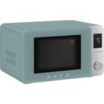 Kuchenka mikrofalowa SMEG Collezione MOC02EGMEU 2100W średnica 28 cm pojemność 27L Technologia Inverter Auto Defrost Quick Start Szmaragdowy