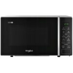 Kuchenka mikrofalowa WHIRLPOOL MWP 203 M 700W średnica 24.5 cm pojemność 20L SoftMelt Jet Defrost Combigrill Srebrno-czarny
