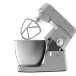 Robot kuchenny planetarny KENWOOD KVL4165S Chef XL 1200W + Malakser KAH65.000PL krojący warzywa w kostkę