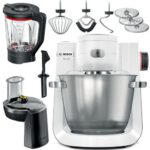 Robot kuchenny planetarny BOSCH MUMS6EW22 z blenderem kielichowym i rozdrabniaczem