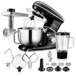 Robot kuchenny planetarny MOZANO Rob 02 2000W z blenderem kielichowym Czarny